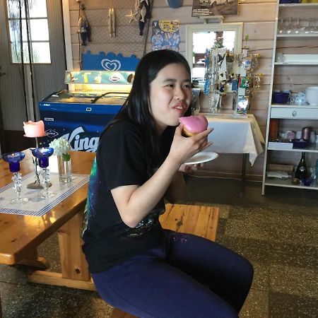 Lomakyla Kultahiekat Hotel Manamansalo Buitenkant foto