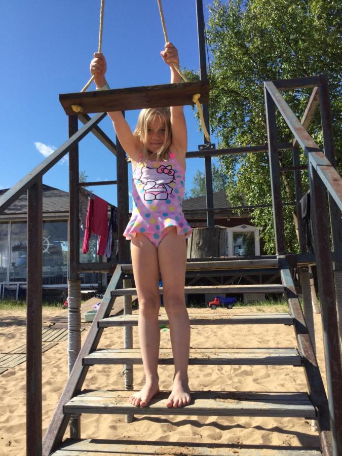 Lomakyla Kultahiekat Hotel Manamansalo Buitenkant foto